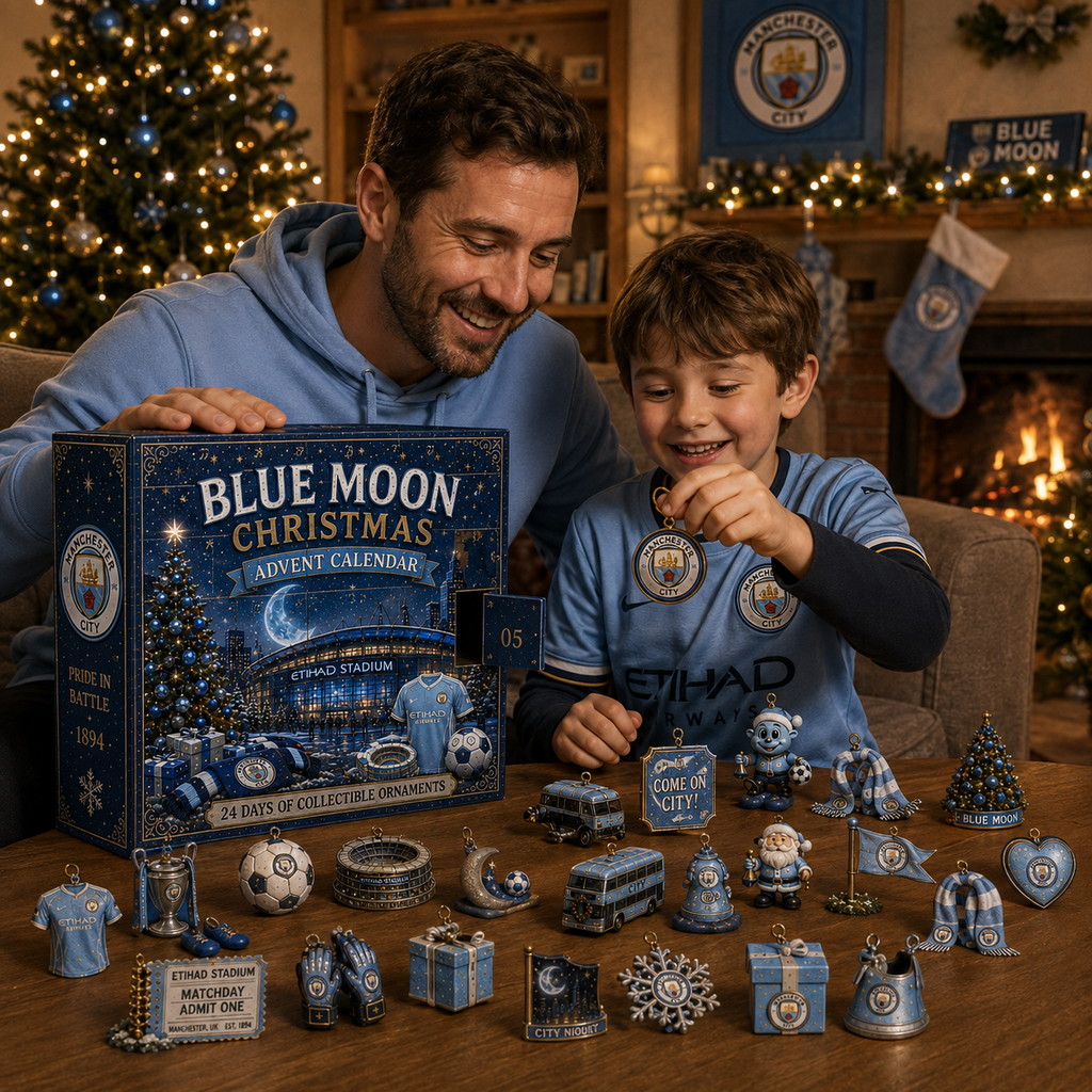 Blue Moon Football Christmas Advent Calendar