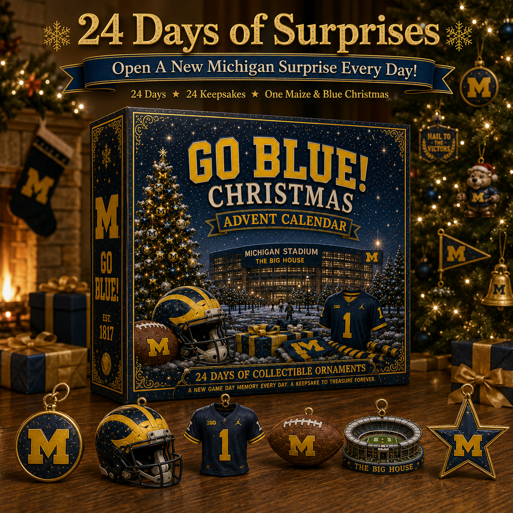 Go Blue! Football Christmas Advent Calendar