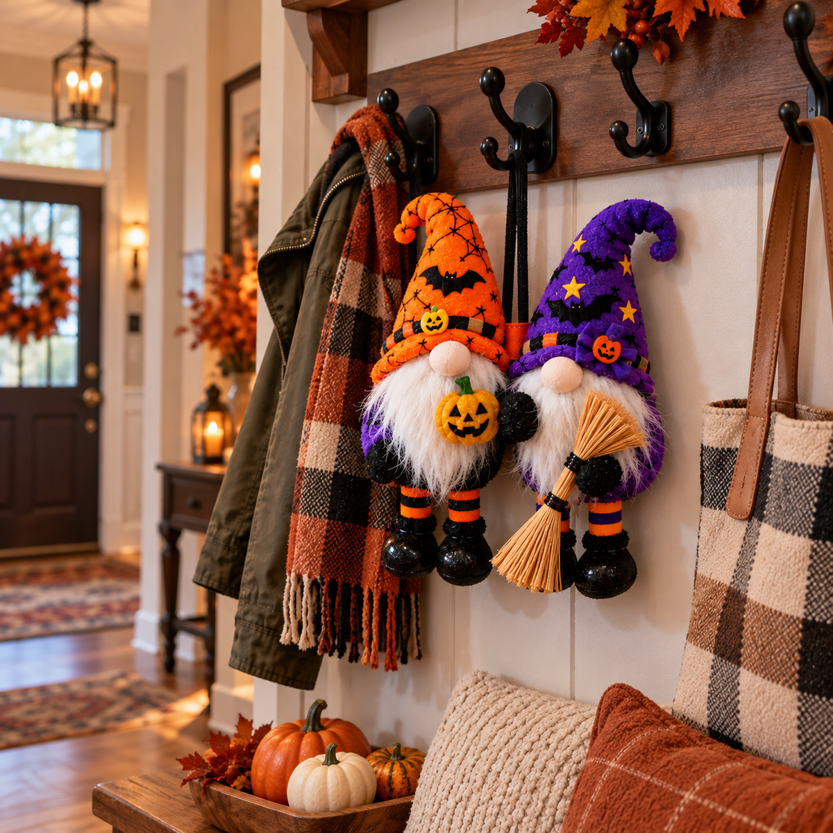 Halloween Handle Huggers – Plush Fridge & Rail Decor