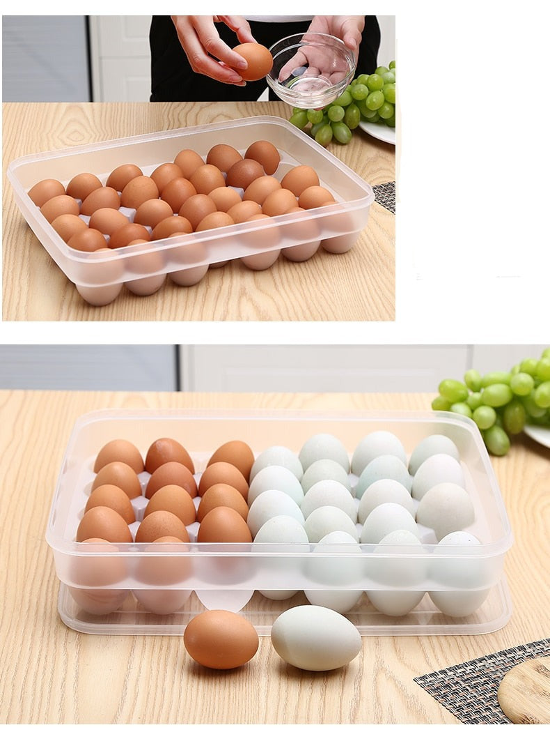 Sikunuo | Japanese-Style Plastic Duck Egg Storage Box
