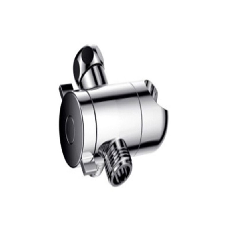 Sikunuo | Silver Dual Shower Head Round Rainfall Wall-Mounted Shower Head