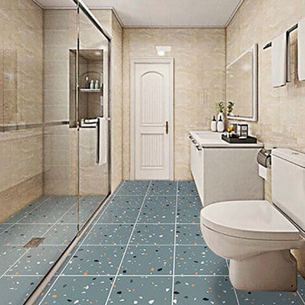 Sikunuo | Modern Vinyl Floor Geometric Pattern Self-Adhesive PVC Floor