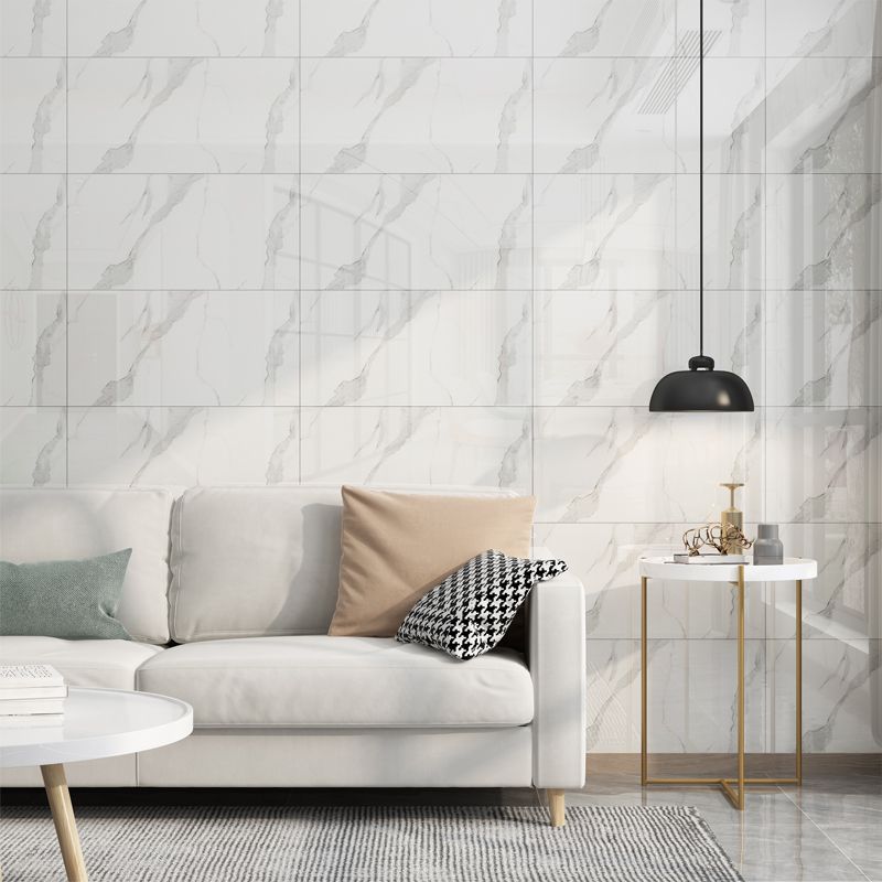 Sikunuo | PVC Peel and Stick Wall Tile Modern Peel & Stick Mosaic Tile