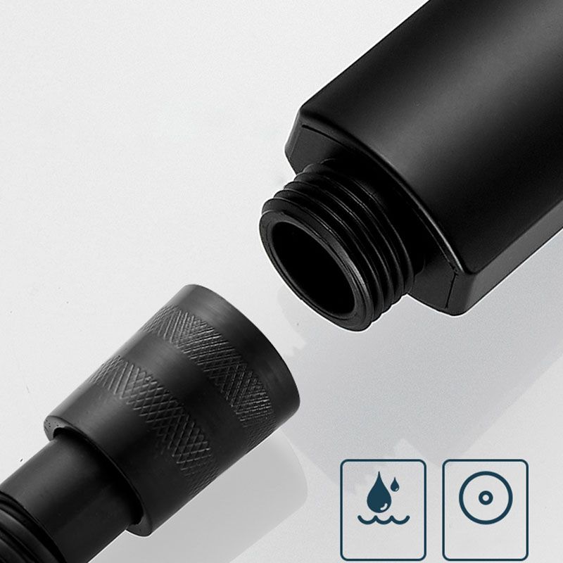 Sikunuo | ABS Plastic Handheld Shower High Pressure 5 Spray Patterns Wall Mounted Showerhead