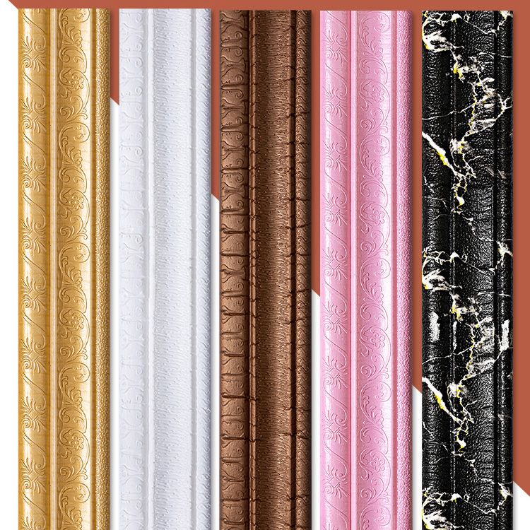 Sikunuo | Beautiful Style Wall Shelf 3D Print Bathroom Living Room Foam Baseboard