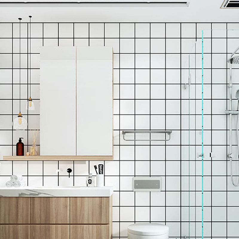 Sikunuo | Square Mosaic Tile Peel and Stick Tile for Kitchen and Bathroom