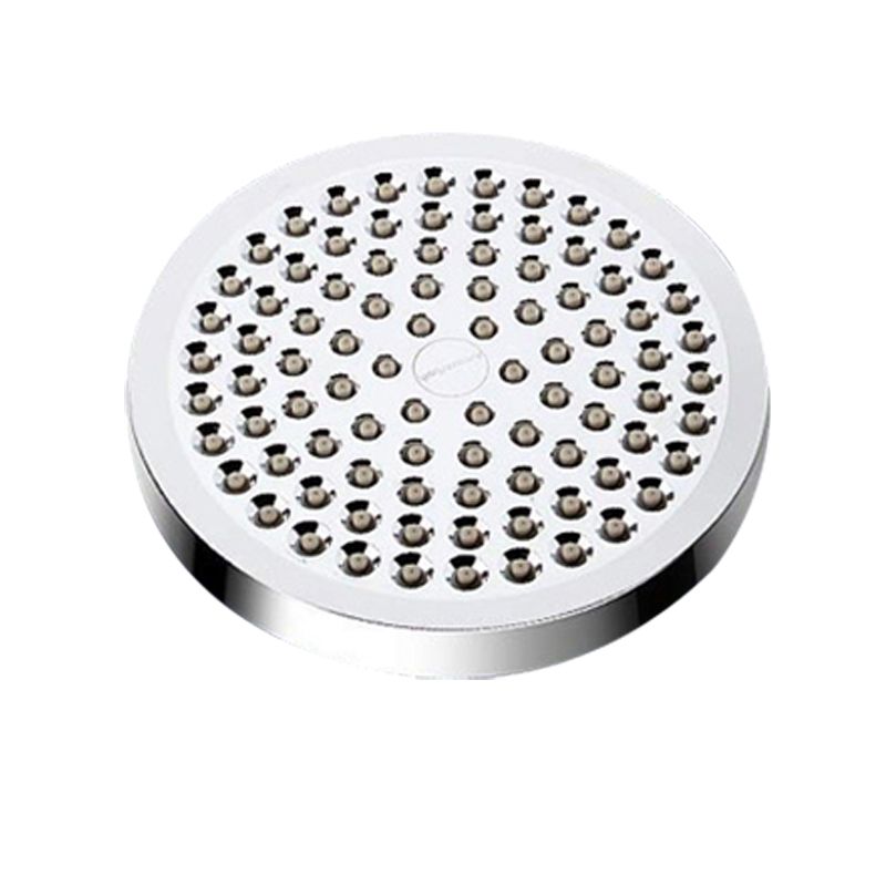 Sikunuo | Traditional Shower Head Simple Metal Round Handheld Shower