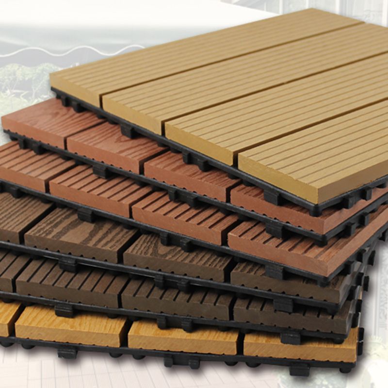 Sikunuo | Wood deck board outdoor non-slip embossed floor panel