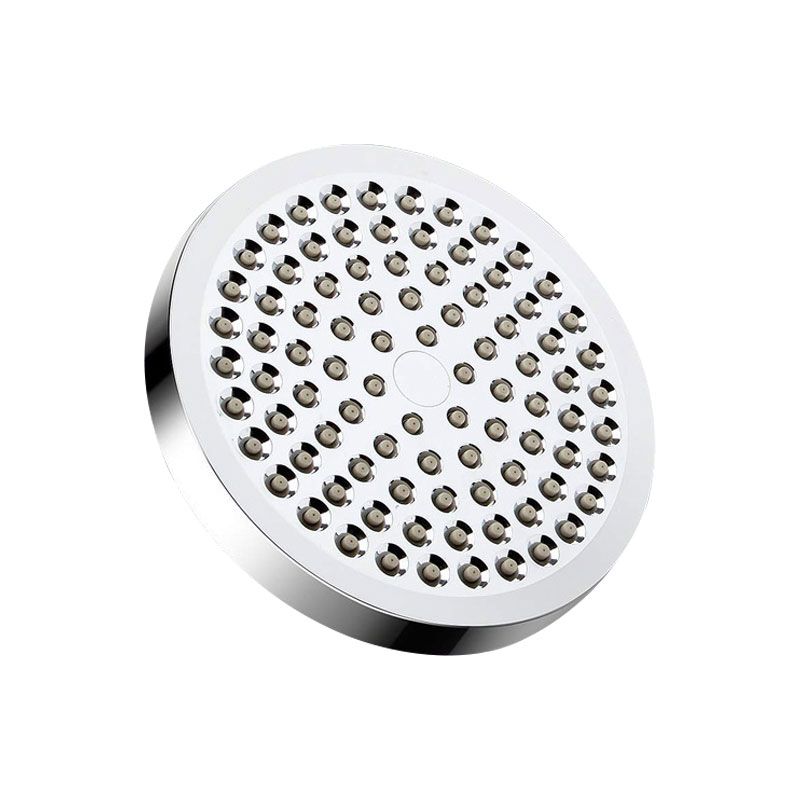 Sikunuo | 4-Setting Silver Shower Set Concealed Wall Mount Holder Tee with Outlet