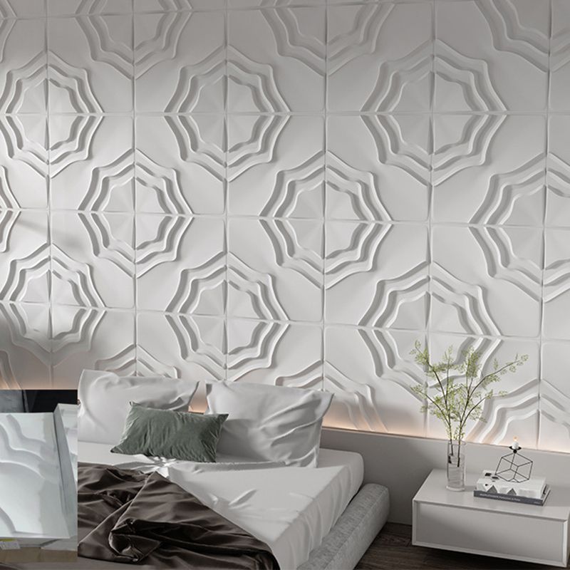 Sikunuo | Modern square wall panel Peel and stick texture pattern wall covering