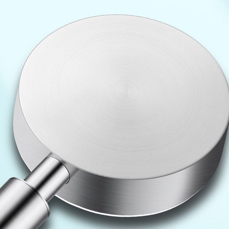Sikunuo | Stainless Steel Round Hand Shower Adjustable Spray Pattern Shower Head