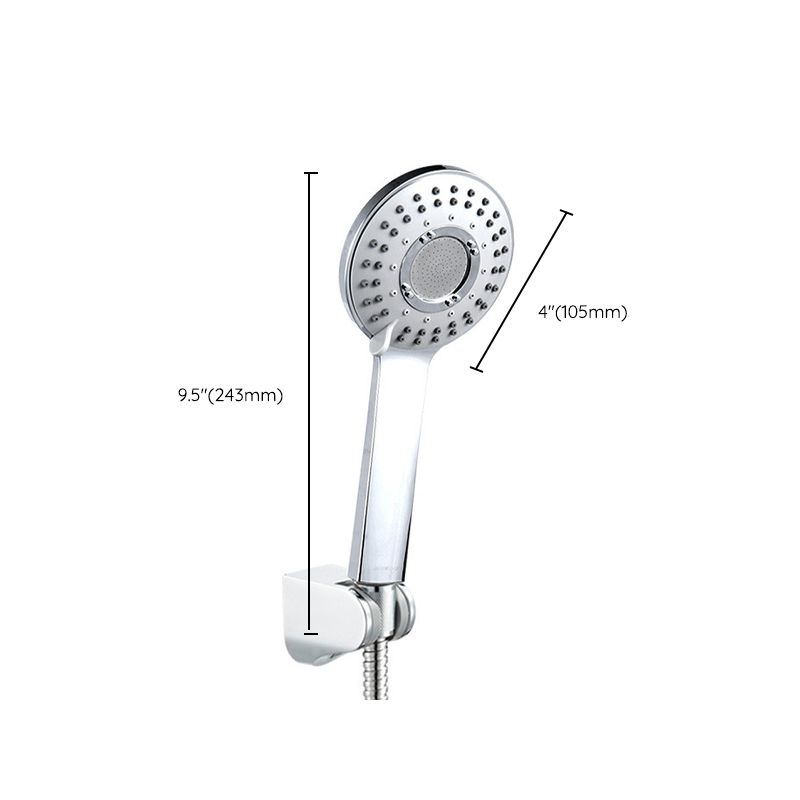Sikunuo | Modern Style Round Handheld Shower Bathroom Metal Wall-Mounted Hand Shower