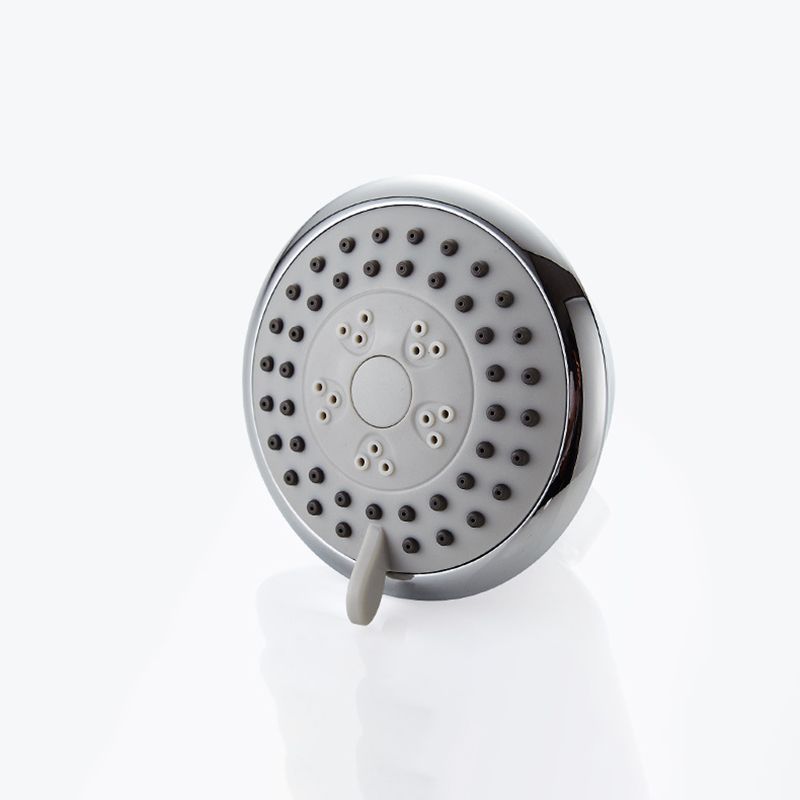 Sikunuo | Round shower head made of stainless steel in silver wall-mounted shower head
