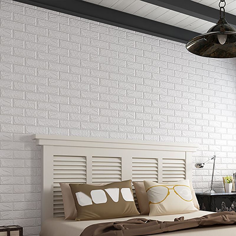 Sikunuo | Back Wall Panels 3D Embossing Peel and Stick Wall Covering for the Living Room
