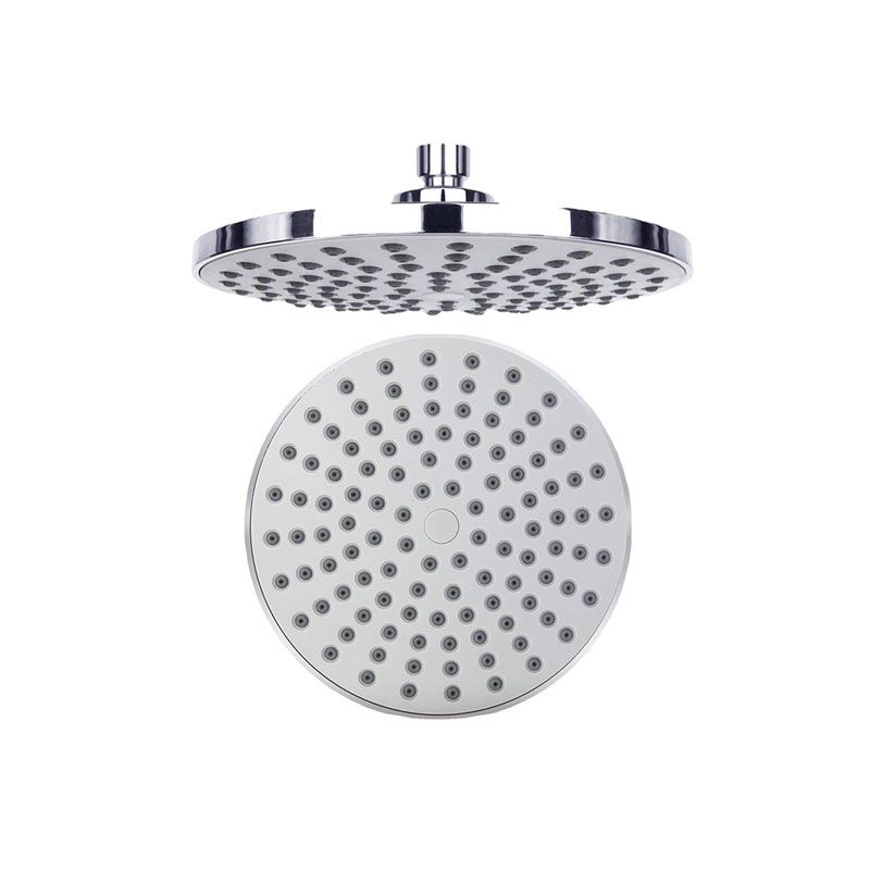 Sikunuo | Contemporary Fest Shower Head Round Shower Head Combo in Silver