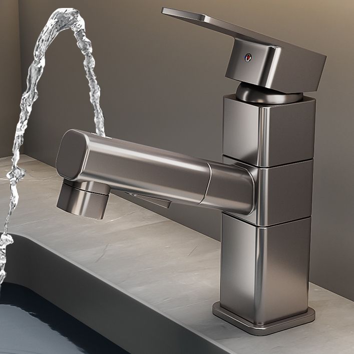 Sikunuo | Contemporary bathroom sink faucet single-handle swivel spout sink faucet