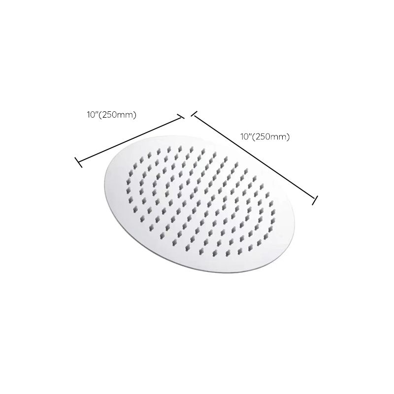 Sikunuo | Stainless Steel Showerhead Combo Modern Fixed Showerhead for the Bathroom