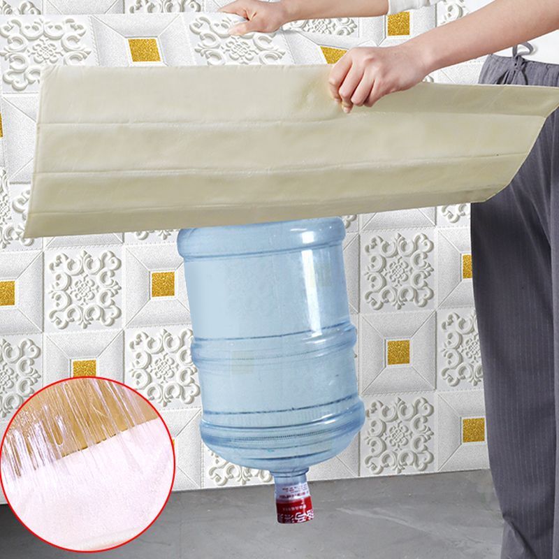 Sikunuo | Modern Pearl Wall Bowls PVC Wall Access Panel Peel and Stick Wall Tile Set of 10