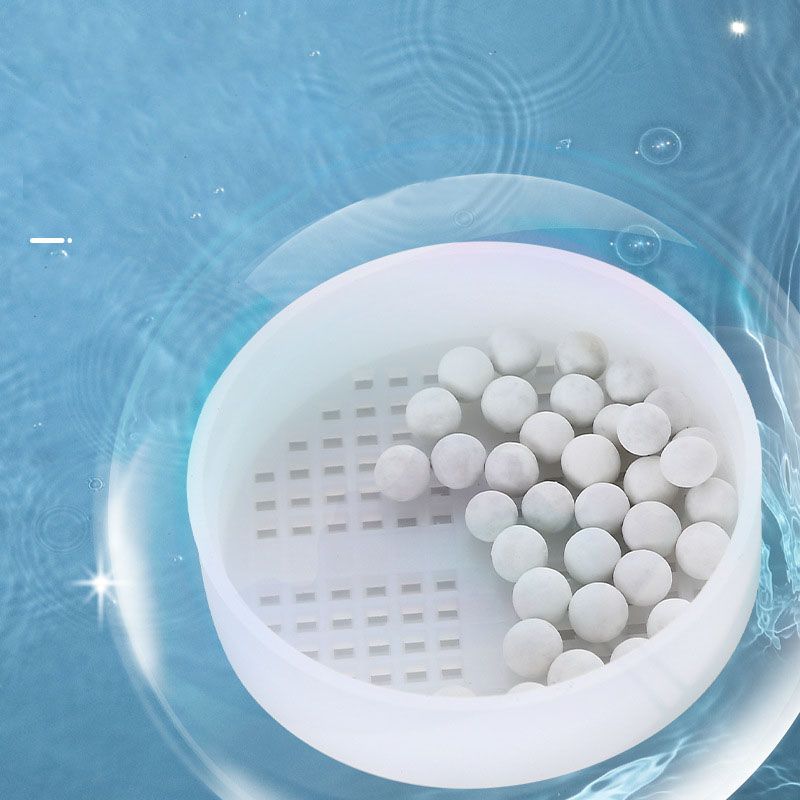 Sikunuo | White round shower head plastic supercharged hand shower