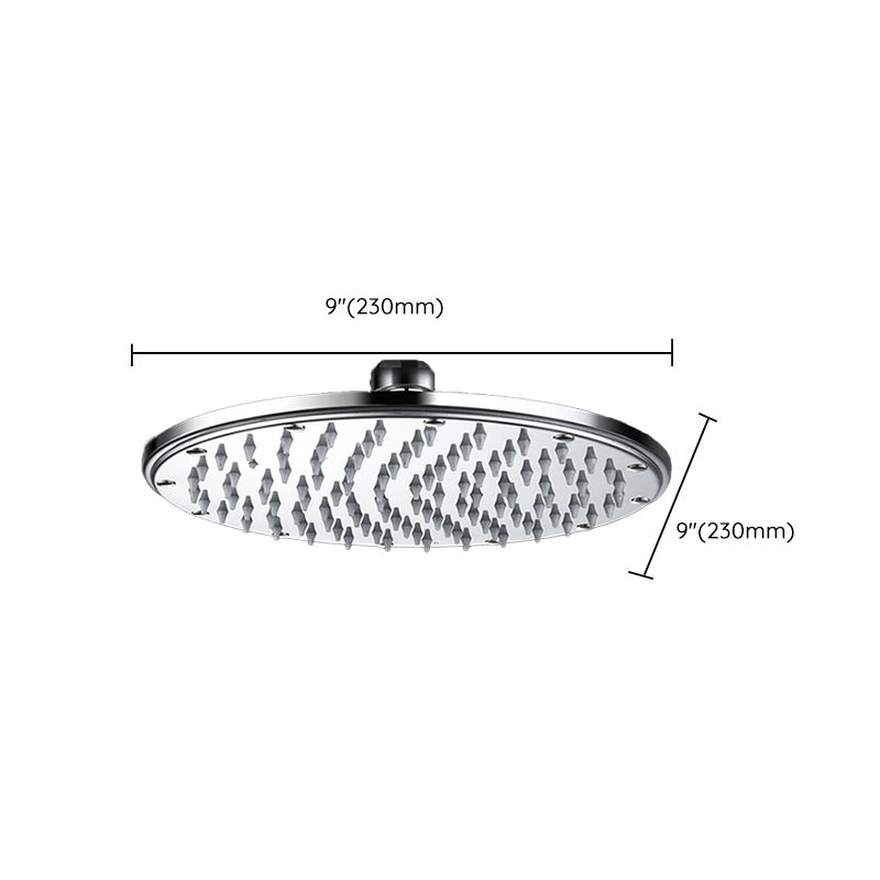 Sikunuo | Contemporary Showerhead Combination Dual Showerhead Stainless Steel Wall-Mounted Showerhead