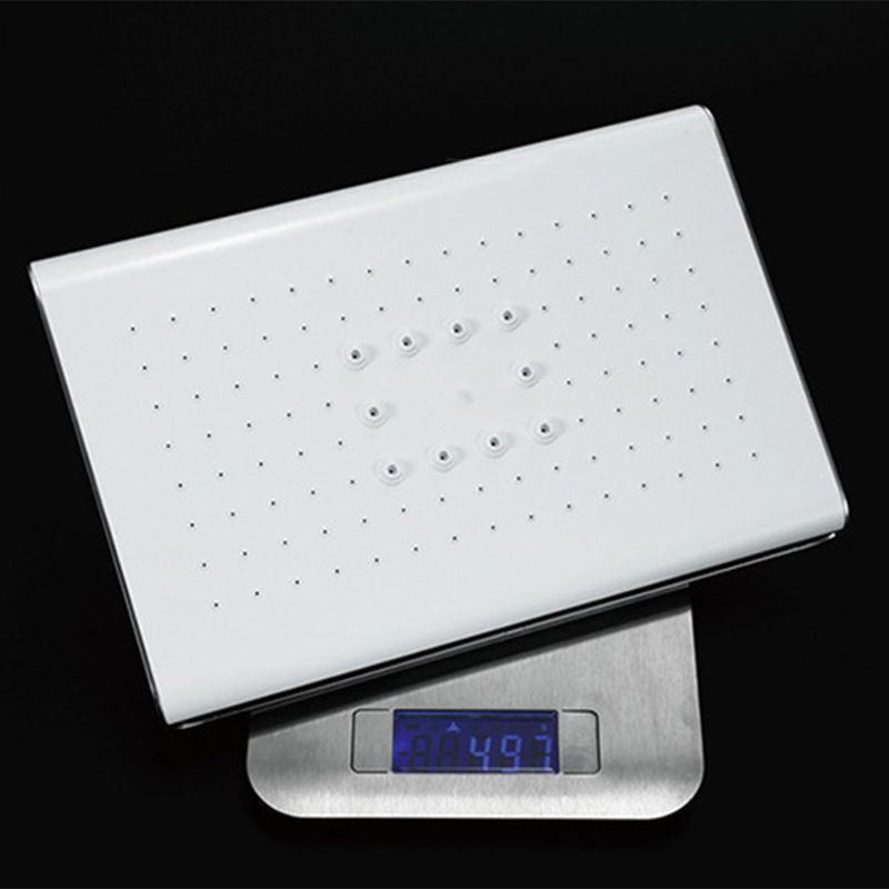 Sikunuo | Rectangular Fixed Shower Head Traditional Ceiling Mounted Shower Head