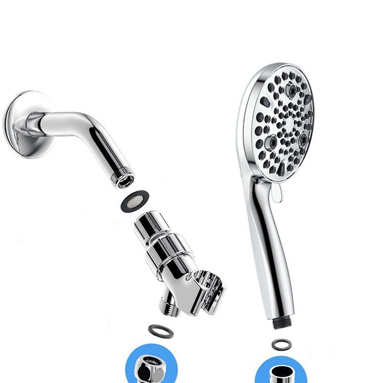 Sikunuo | Round Handheld Showerhead Plastic Water Efficient Showerhead