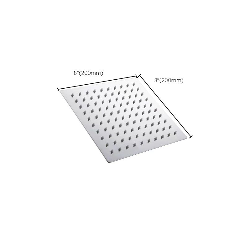Sikunuo | Stainless Steel Showerhead Combo Modern Fixed Showerhead for the Bathroom