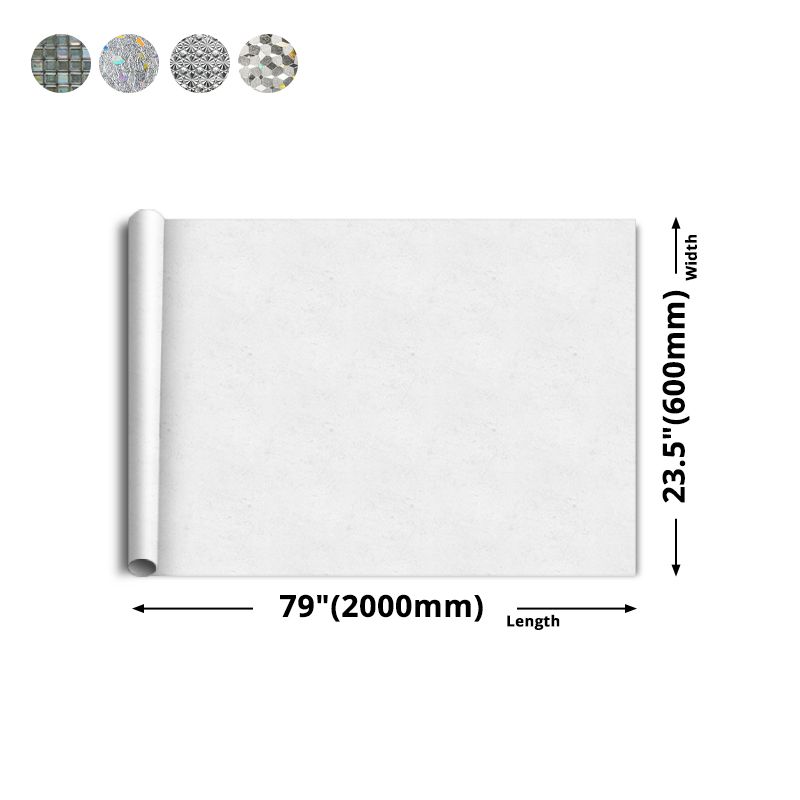 Sikunuo | Modern Peel and Stick Back Wall PVC Mosaic Tile Wallpaper for Shower