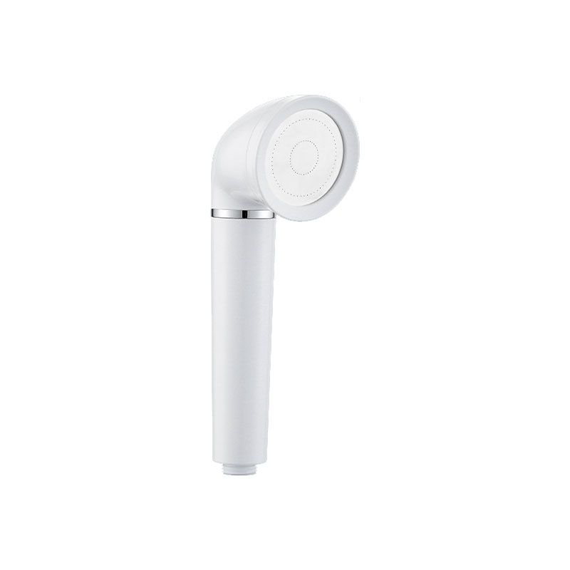 Sikunuo | White round shower head plastic supercharged hand shower