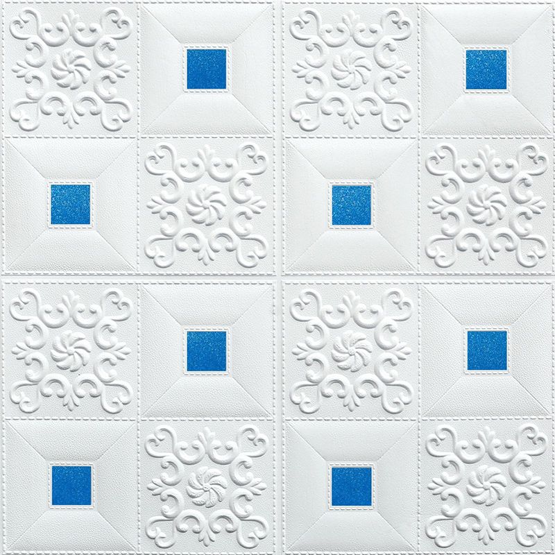 Sikunuo | Modern wall covering foam 3D embossed peel and stick wall panel