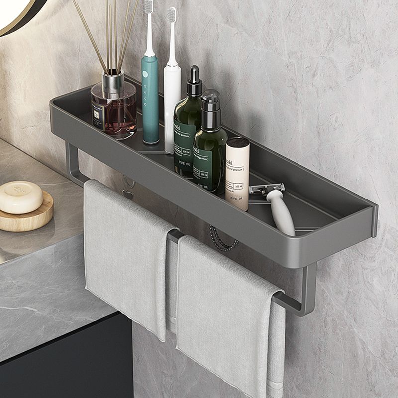 Sikunuo | Minimalist Matte Metal Bathroom Accessory Set Modern Bathroom Shelf