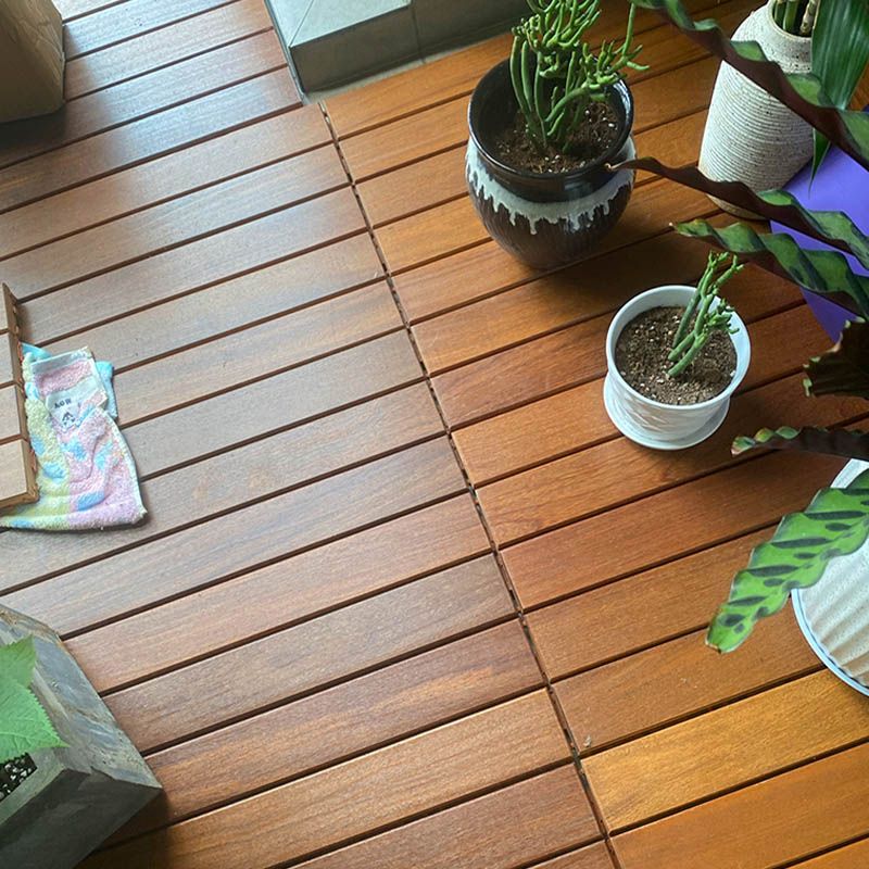 Sikunuo | Basic Wood Tiles Composite Pavers Tiles for Outdoor Patio