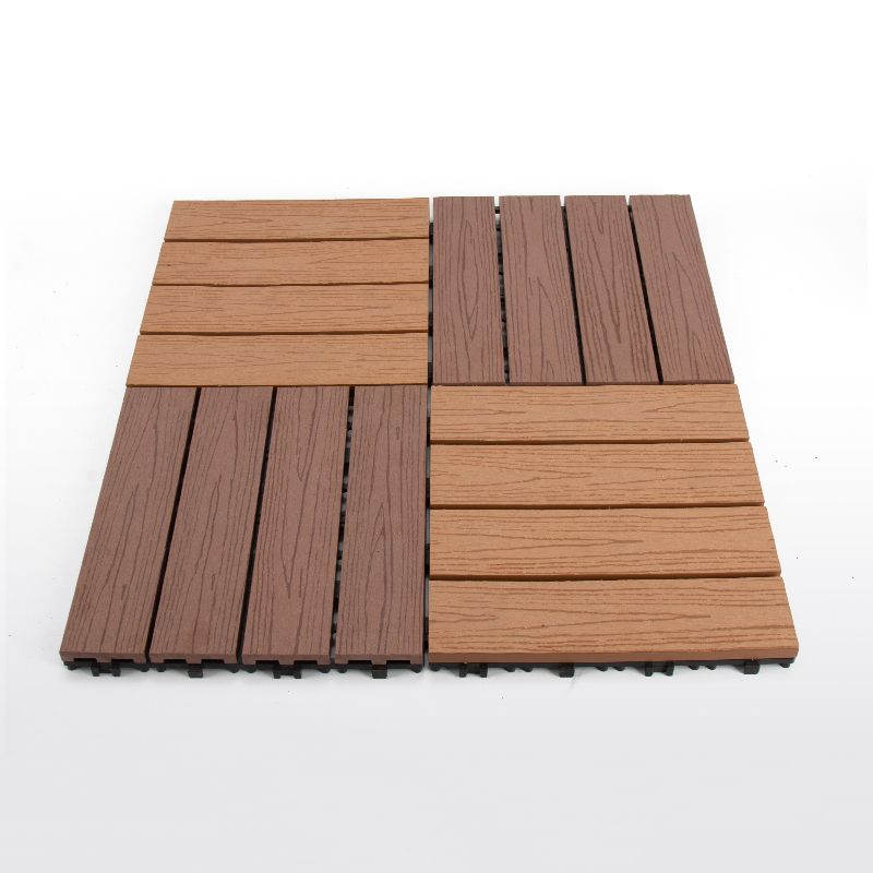 Sikunuo | Composite Deck Board Solid Color Installation Boards Made of Wood