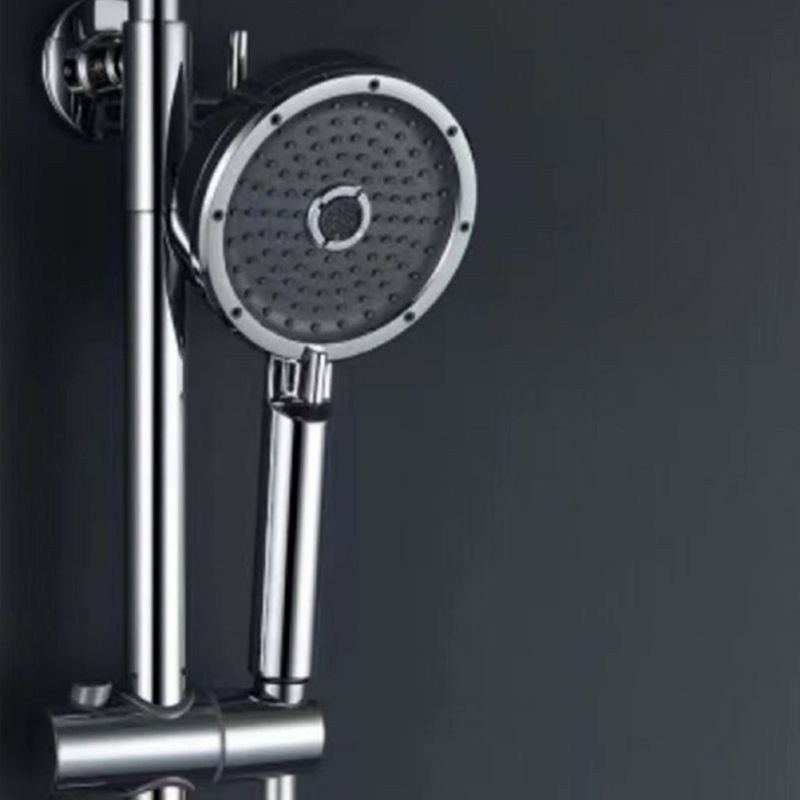 Sikunuo | Matt Black Hand Shower Modern 3-Stream Round Wall Mounted Hand Shower