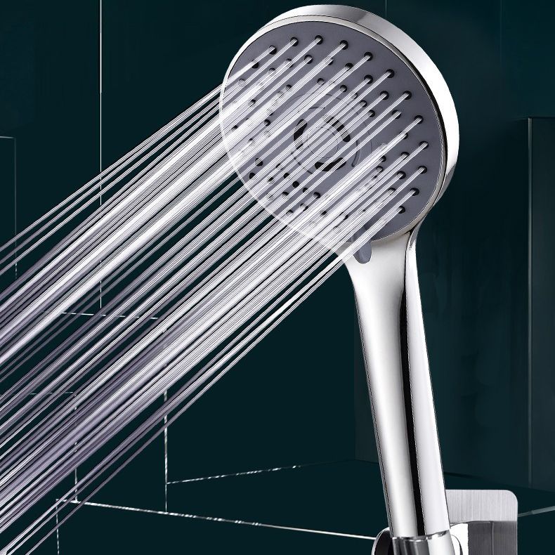 Sikunuo | Modern Plastic Shower Head Round Handheld Shower Head with Adjustable Water Flow