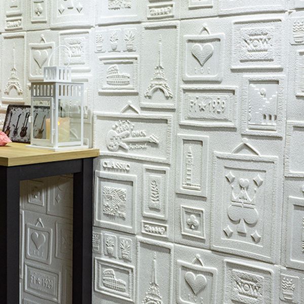 Sikunuo | Interior Wall Cladding 3D Print Peel and Stick Waterproof Wall Panel