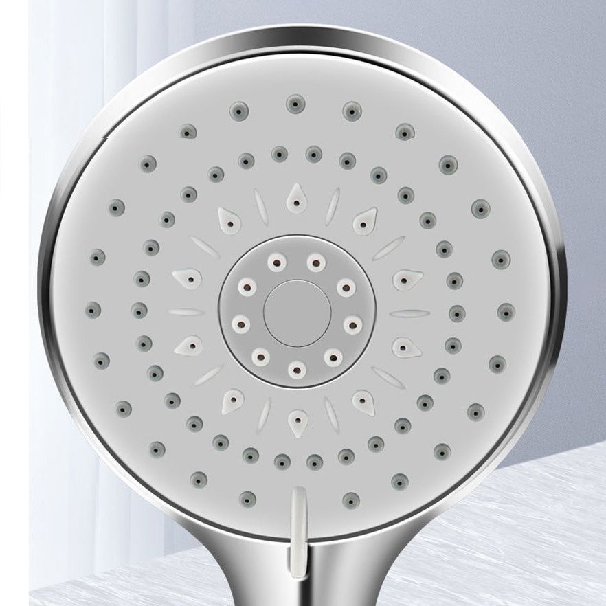 Sikunuo | Modern Adjustable Handheld Showerhead Chrome Round Handheld Showerhead