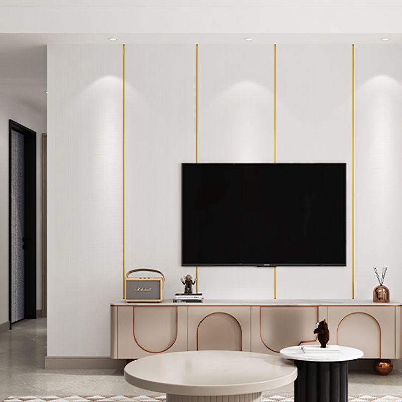 Sikunuo | Classic simple wall covering for peeling off and attaching, stain-resistant for the living room