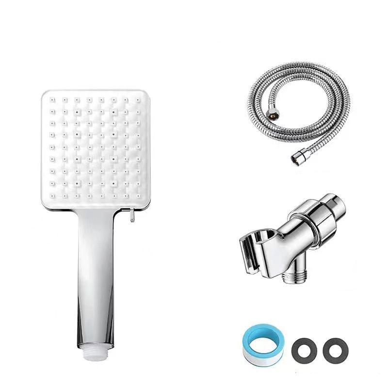 Sikunuo | Classic Handheld Showerhead Standard Round Showerheads in Silver