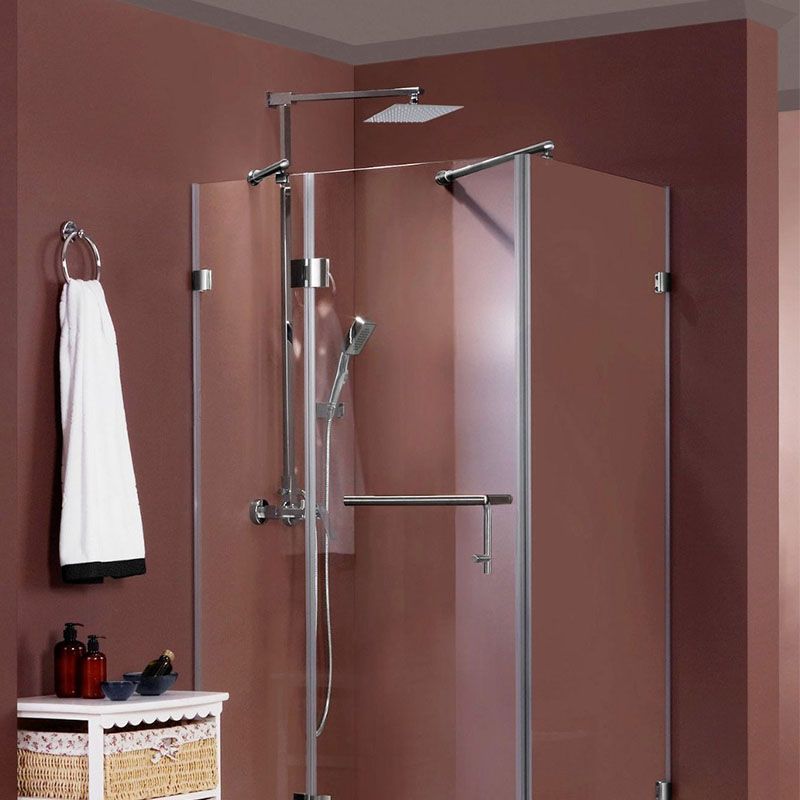 Sikunuo | Showerhead Square Wall Mounted Rain Spray Stainless Steel Showerhead