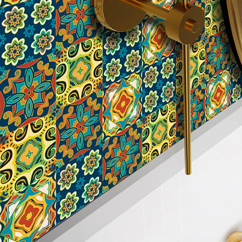 Sikunuo | Plastic Peel and Stick Tiles Contemporary Peel and Stick Tiles