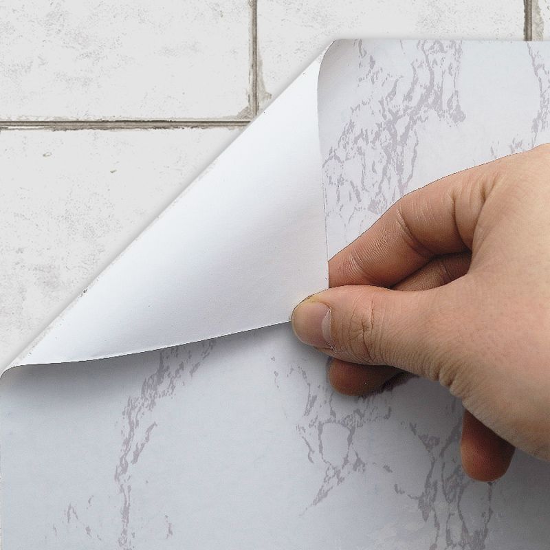 Sikunuo | Rectangular Wallpaper Modern Peel and Stick Back Wall Tiles