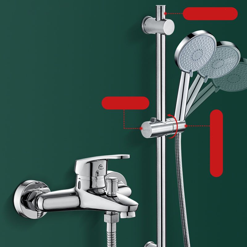 Sikunuo | Round Handheld Shower Head with Self-Cleaning Wall-Mounted Shower Head