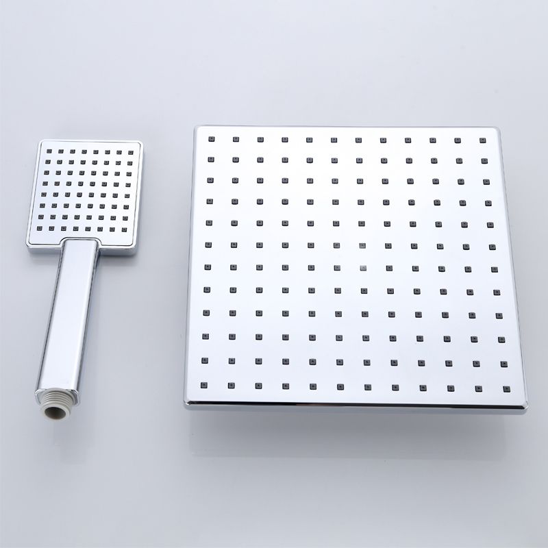 Sikunuo | Square Shower Head Combo Large Shower Head with Hand Shower