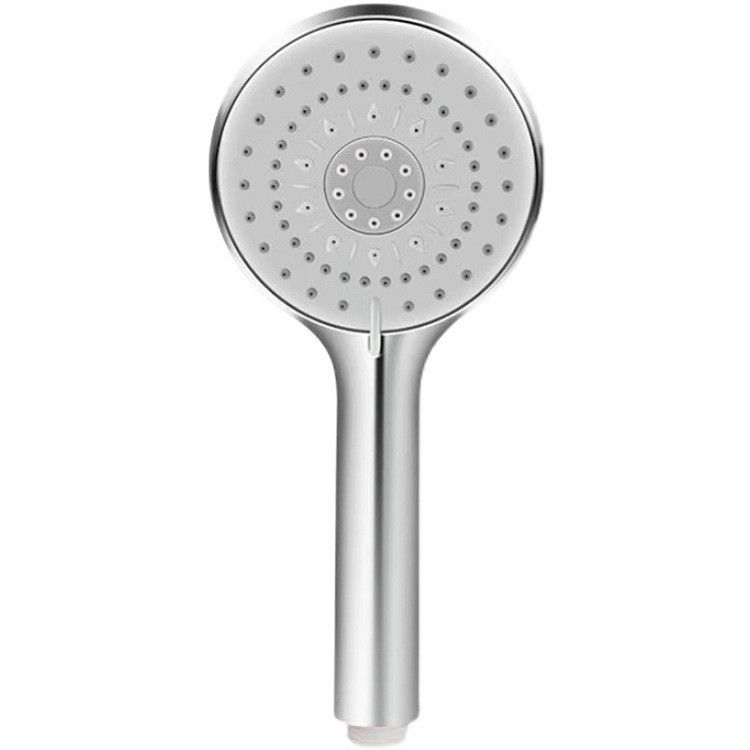 Sikunuo | Modern Adjustable Handheld Showerhead Chrome Round Handheld Showerhead