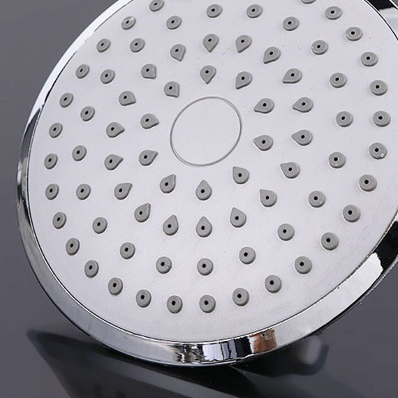 Sikunuo | Round Shape Shower Head Modern Swiveling Wall Mounted Fixed Shower Head