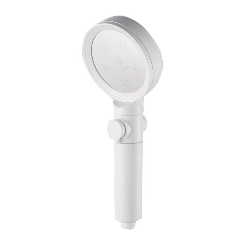 Sikunuo | Handheld Shower Adjustable Spray Pattern White Round Showerhead