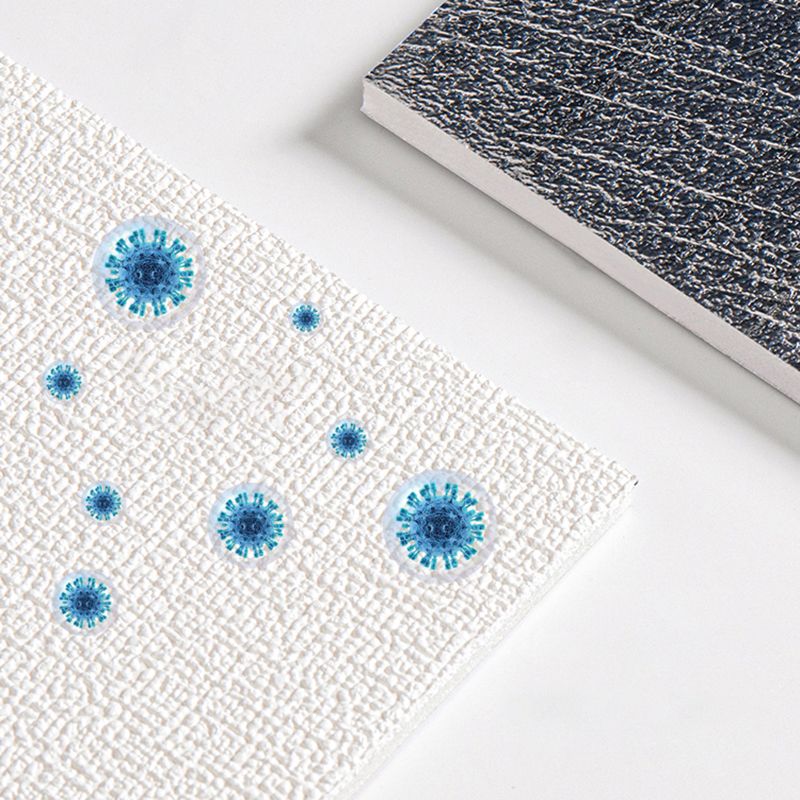 Sikunuo | Modern Wall Panel Peel and Stick Stain Resistant Wall Ceiling for Living Room