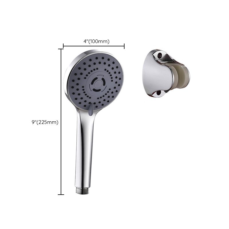 Sikunuo | Round Shower Head Plastic Shower Head with Adjustable Spray Pattern