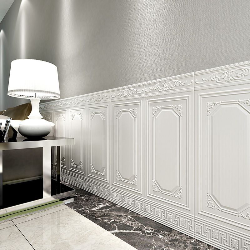 Sikunuo | Glam Scratch Resistance Wainscoting 3D Peel and Stick Interior Wall Panel